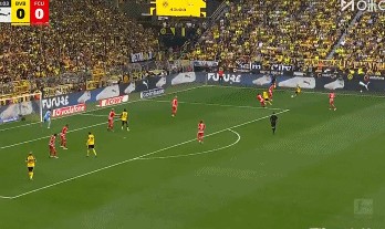 开云-半场：多特1-0柏林联合，吉拉西失良机+破门